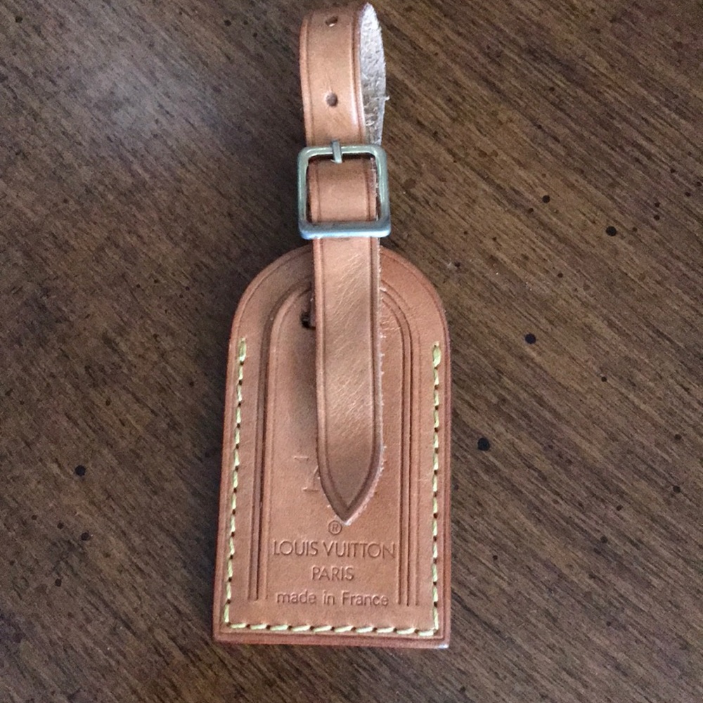 Louis Vuitton luggage tag